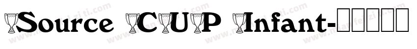 Source CUP Infant字体转换